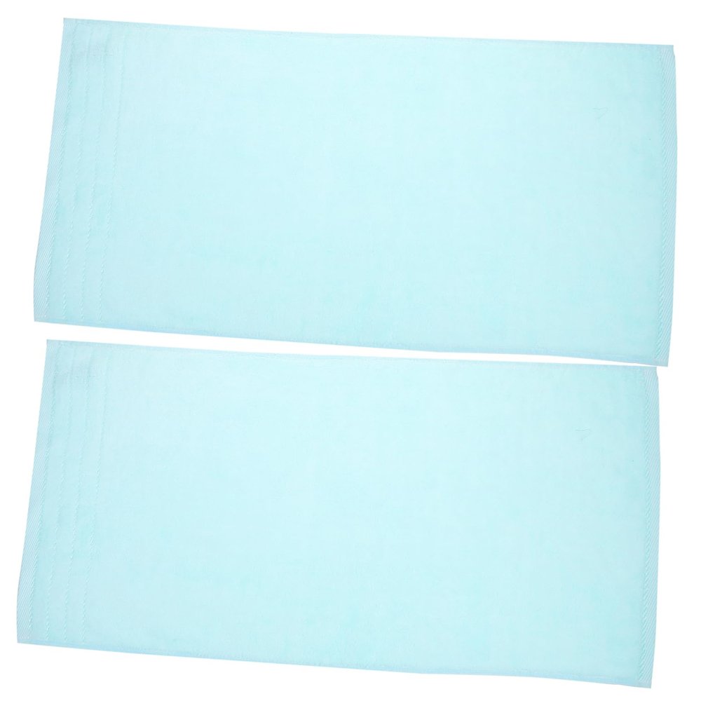 Alipis 2pcs Cotton Towels Super Absorbent Facial Towels for Adults for and Daily Use