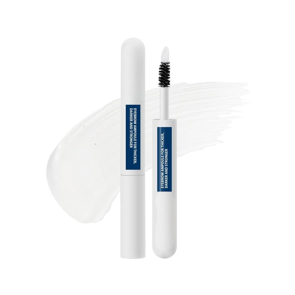 Jugaoge Eyebrow Serum for Thicker Brows 3.5ML Nourishing Growth Enhancer Lightweight Fast Absorbing Formula Promotes Fuller Looking Eyebrows White One Size