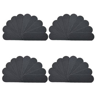 40Pcs Foot File Replacement Pads Corse  Fine Stainless Steel Foot File Refills 1.7x5.3'' Callus Cuticle Hard Dead Skin Remover Sandpaper Pads Pedicure Tools for Feet Replacement P