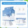 130 Count Disposable Face Towel, Clean Facial Wash Cloth Ultra Soft & Thick Cloth for Sensitive and All Skin Types for Skin Care Make-up Wipes Face Wipes and Facial Cleansing (6 packs) view 3