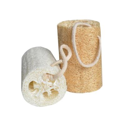 ABOOFAN 2pcs Natural Loofah Bath Shower Brushes Spa Body Scrubbers Exfoliating Sponges for Deep Cleansing