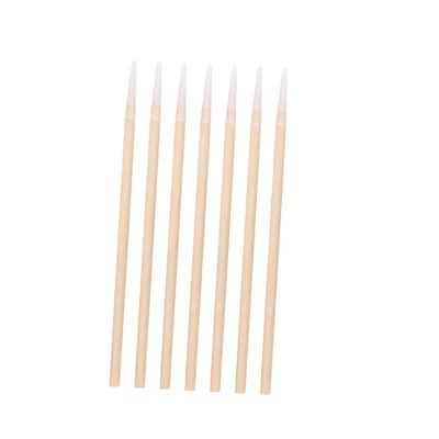 FRCOLOR 7Packs Disposable Swab Sticks Pointed Cleaning Rods for Makeup Use Multi Function Cotton Swabs Swabs Per Pack for Cleaning Areas and Skin