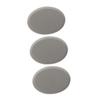 ARTSEWPLY 3Pcs Fluffy Loose Powder Puff Oval Makeup Applicator for Dry Wet Use for Foundation Face Powder Powder Washable Skin Friendly view 1