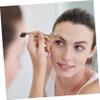 HAKIDZEL Dual Head Eyebrow Brush Applicator Tool for Effortless Shaping and Styling Compact Travel Design for Beauty and Hair Integrated Comb for Natural Arches view 4