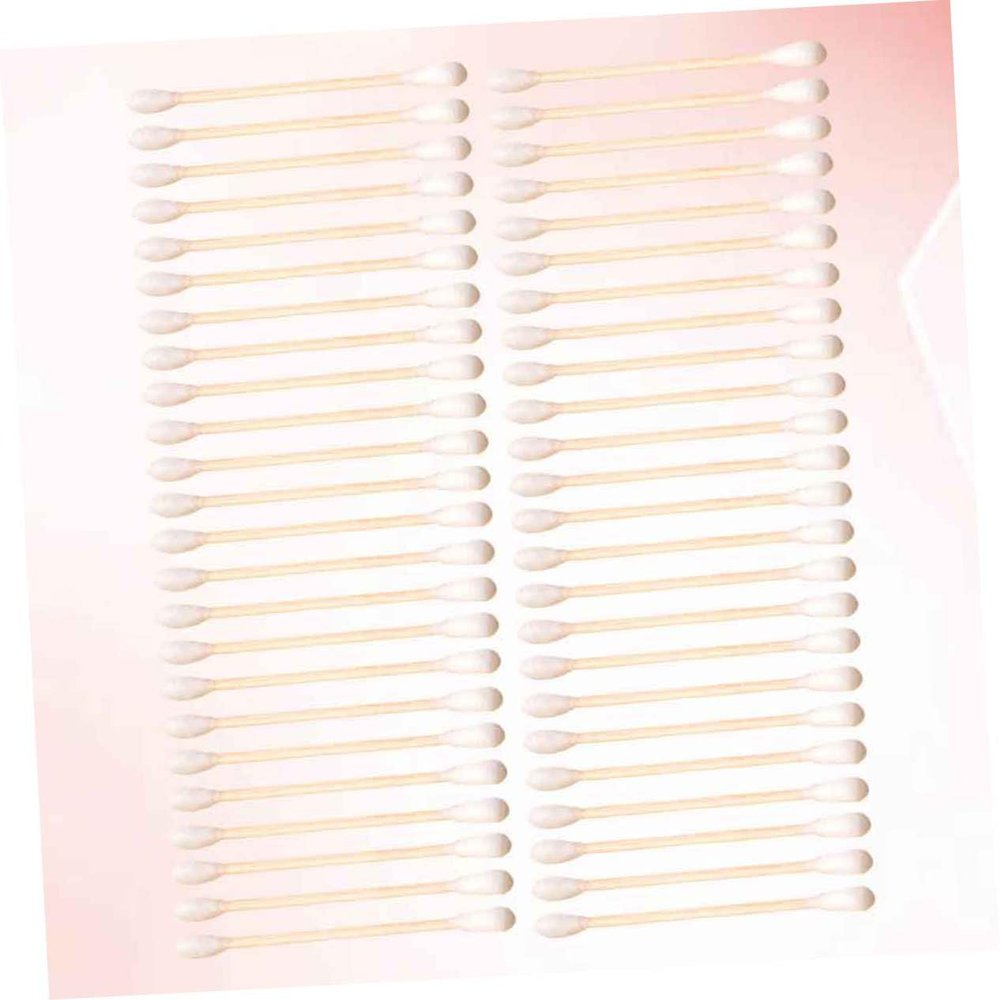 HONITANO 300PCS Double-Headed Cotton Swabs Household Cosmetic Cotton Sticks for Makeup Removal Soft and Absorbent for Beauty and Personal Care