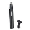 Beavorty Electric Nose Hair Trimmer Set USB Rechargeable 2-in-1 Vibrissa Clipper Black Metal Body for Men and Women for Grooming Nose and Sideburns view 1