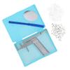 FRCOLOR Stainless Steel Ear Piercer Gun Painless Piercing Kit Taper Piercing Tool view 1