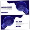 Happyyami 1Pc Durable Ceramic Shaving Bubble Foaming Bowl for Men Comfortable Grip Design for Home Travel present for Family and Friends view 4