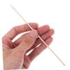Healeved 100pcs Wooden Cotton Swabs Long Single Tip Disposable for Makeup Cleaning Industrial Use view 3