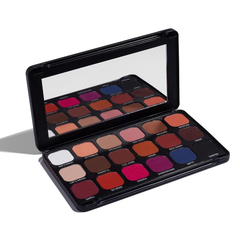 BEMT 18 COLOR MATTE PIGMENTED EYESHADOW PALETTE