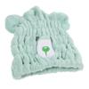 Beaupretty Boy Girl's Hair Drying Hat Cute Bear Design Coral Fleece Towel Wrap for Quick Drying for Boys and Girls Bath and Travel Use Highly Absorbent and Easy to Wear view 1