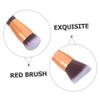 ARTSEWPLY Double-sided Makeup Brushes Professional Foundation Brush Rose Gold Makeup Tools Dual Ended for Women view 3