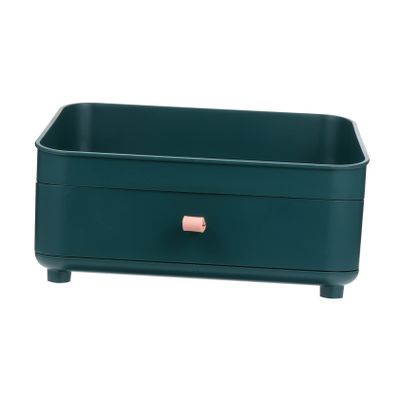 Alipis Cosmetics Storage Box Makeup Drawer Organizer Makeup Storage Station Tidy Vanity Counter for College and Apartments