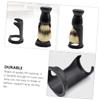 DECOMELODY 4Pcs Shaving Brush Stand Holder Set Adjustable Shaving Brush Storage for Men Compatible Suitable for Bathroom Countertop view 2