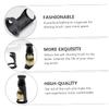 DECOMELODY 4Pcs Shaving Brush Stand Holder Set Adjustable Shaving Brush Storage for Men Compatible Suitable for Bathroom Countertop view 3