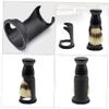 DECOMELODY 4Pcs Shaving Brush Stand Holder Set Adjustable Shaving Brush Storage for Men Compatible Suitable for Bathroom Countertop view 4