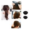 ARTSEWPLY Hair Bun Maker Set Easy Diy Hair Styling Tools for Women Girls Includes Various Braiding Accessories Durable Hairdressing Supplies Black view 4