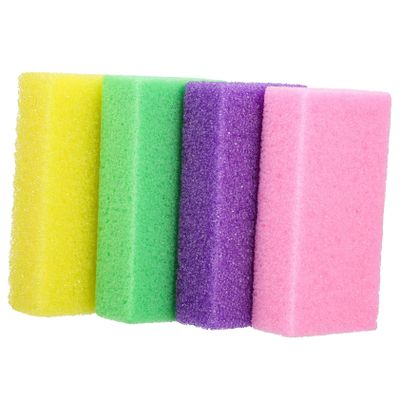 Beaupretty 12pcs PU Foot Scrubber Lightweight Foot Exfoliator Pumice Stones for Removal Ergonomic Travel