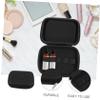 BATHVEVE Essential Oil Bottle Organizer Case Portable 10-Bottle Hard Shell Travel Storage Box Shockproof Essential Oil Holder for Home and Travel view 2