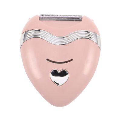FOMIYES 1 Set Women Electric Trimmer - Heart Shaped Wet Dry Shaver for Sensitive Skin Portable Hair Removal Device for Travel Underarm Legs