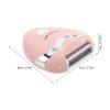 FOMIYES 1 Set Women Electric Trimmer - Heart Shaped Wet Dry Shaver for Sensitive Skin Portable Hair Removal Device for Travel Underarm Legs view 2