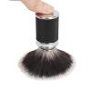 Beard Cream Brush | Long - Lasting Nylon Hair Foaming Brush for Men | Aluminum Alloy Handle & Ergonomic Design | Beard Trimming/Shaving/Salon Use view 4