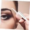 CTIRCHIU 2Pcs Folding Stainless Steel Eyebrow Comb and Eyelash Brush Set for Girls Portable Makeup Tool Fine Metal Teeth for Eyebrow Grooming and Eyelash Separation view 4