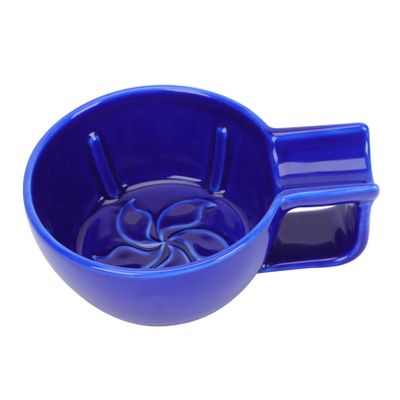 CTIRCHIU 1Pc Ceramic Shaving Soap Foaming Bowl Durable Shaving Soap Container for Men Capacity Bubble Bowl for Rich and Dense Lathering