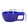 CTIRCHIU 1Pc Ceramic Shaving Soap Foaming Bowl Durable Shaving Soap Container for Men Capacity Bubble Bowl for Rich and Dense Lathering view 2