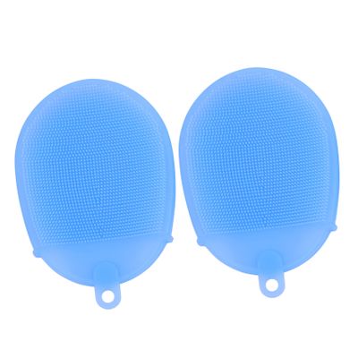 BATHVEVE 2pcs Body Brush Massage Scrub Shower Brush for Body Exfoliating Bath Bristles