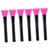 ERINGOGO 6pcs Silicone Face Mask Brush Flat Head Brush for Face Mask Body Lotion Random Color view 1