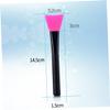 ERINGOGO 6pcs Silicone Face Mask Brush Flat Head Brush for Face Mask Body Lotion Random Color view 2