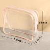20 Packs Clear Cosmetics Bags for Women Men Waterproof Toiletry Bags PVC Makeup Bags Organizer Case with Zipper for Travel Bathroom (20PCS -8Colors) view 2