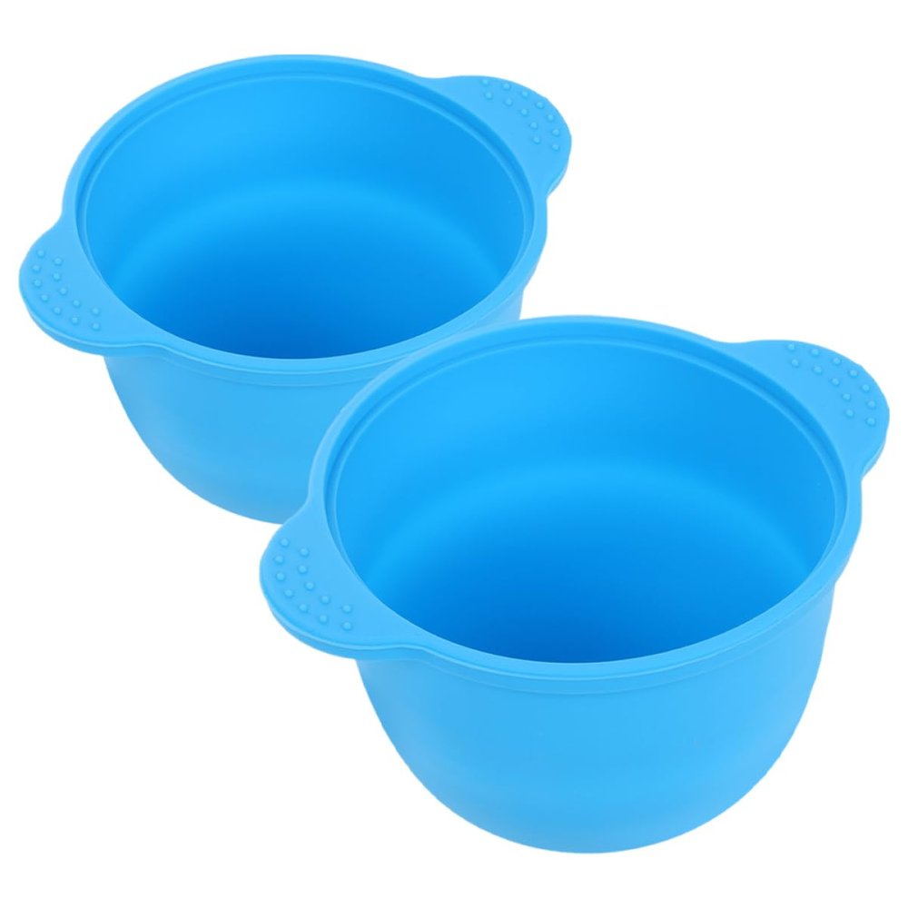 CTIRCHIU 2Pcs Silicone Wax Warmer Liners Reusable Waxing Machine Bowl for Hair Removal Versatile and Skin Friendly Wax Pot Replacement for Efficient Hair Removal Process