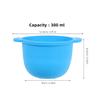 CTIRCHIU 2Pcs Silicone Wax Warmer Liners Reusable Waxing Machine Bowl for Hair Removal Versatile and Skin Friendly Wax Pot Replacement for Efficient Hair Removal Process view 2