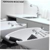 BATHVEVE Shampoo Neck Support Cushion with Bracket Durable Hair for Salon Home Use Comfortable Neck Rest for Shampoo Bowl Reducing Discomfort During Hair Washing view 2