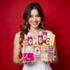 21Pcs Bath and Body Gift Basket Set for Women Christmas Gifts- Rose Vanilla XL Spa Gift Basket for Women Gifts Bath Gift Set Home Spa Self Care Kit Necklace Finger Ring gift, Birthday Spa Gift view 3