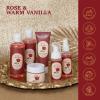 21Pcs Bath and Body Gift Basket Set for Women Christmas Gifts- Rose Vanilla XL Spa Gift Basket for Women Gifts Bath Gift Set Home Spa Self Care Kit Necklace Finger Ring gift, Birthday Spa Gift view 4