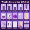 22 Pcs Bath and Body Gift Set - Spa Gift Baskets for Women Jasmine & Honey Scent, Spa Kit Lavender and Jasmine Scented, Birthday Gift Basket, Bath Gift Basket For Women, Luxury Bath Gift Set Home Spa view 2