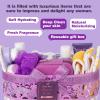 22 Pcs Bath and Body Gift Set - Spa Gift Baskets for Women Jasmine & Honey Scent, Spa Kit Lavender and Jasmine Scented, Birthday Gift Basket, Bath Gift Basket For Women, Luxury Bath Gift Set Home Spa view 3