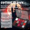 UCANBE Red Halloween Makeup Kit  Clown Vampire Joker Demon Makeup Set for SFX Costume Cosplay with Eyeshadow Palette, White Foundation, Red Liquid, Black Eyeliner, Setting Powder & Sponges view 3