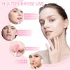 3 in 1 Lip Scrub Brush,Lip Applicators and Facial Pore Cleansing Brush,Silicone Lip Mask Applicator for Lip Lightening,Makeup Skincare Removal,Exfoliating Dark Lips,Remove Blackheads view 2