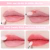 3 in 1 Lip Scrub Brush,Lip Applicators and Facial Pore Cleansing Brush,Silicone Lip Mask Applicator for Lip Lightening,Makeup Skincare Removal,Exfoliating Dark Lips,Remove Blackheads view 4