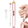 Electric Nail Buffer  Portable Trimmer Drill, Handheld Manicure File | Lightweight Filing Tool for Thick Toenails, Edge Shaping, Acrylic Sanding, Multipurpose Polisher Kit for Personal Groom view 1