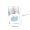 WRITWAA 400pcs Double-ended Cotton Swabs for Ear and Nose Cleaning Natural Cotton Stick Swabs Safe for Care and Household Use Box view 2