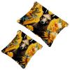 2Pcs Shrapnel Pouch for Purse, Cute Kangaroo-1660 Waterproof Makeup Bag, Portable Pouch for Women Gifts view 1
