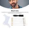 BTSEURY Beard Shaper Kit for Men, Portable Beard Pencil Filler and Styling Comb Set, Barber Shaping Tool for Beard Lines, Ideal for Travel and Home view 4