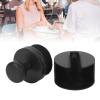 Soft Fluffy Nail Dust Brush, Professional Nail Art Dust Cleaning with Flat Handle, for Makeup and Nail Cleaning (Black) view 3