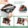 2Pcs Shrapnel Pouch for Purse, Cute Rabbit-187 Waterproof Makeup Bag, Portable Pouch for Women Gifts view 3