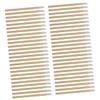 GALPADA 50pcs Lipstick Applicators Wooden Lip Brushes Mascara Applicator Lip Balm Brush for Gifting view 1
